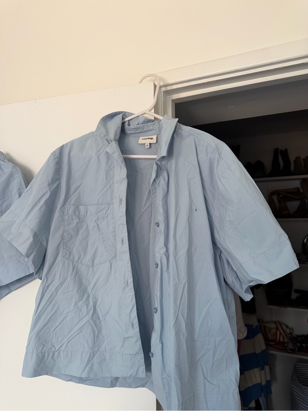 Light Blue Pajama Set
